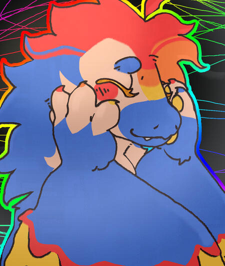 Lines and color bust