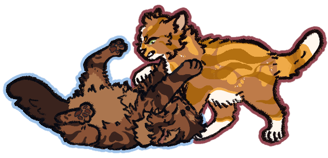 Lines and Color Couple with Complex Background