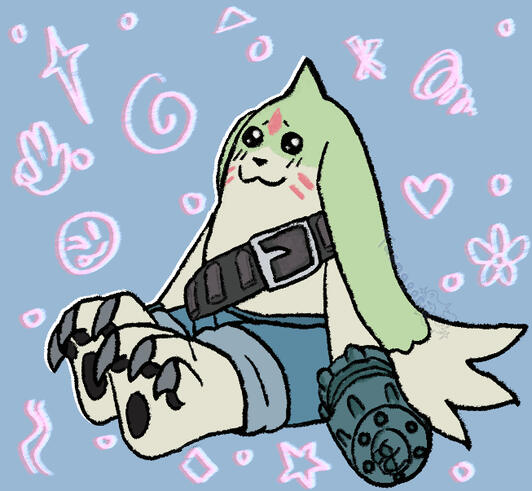 Lines and color fullbody